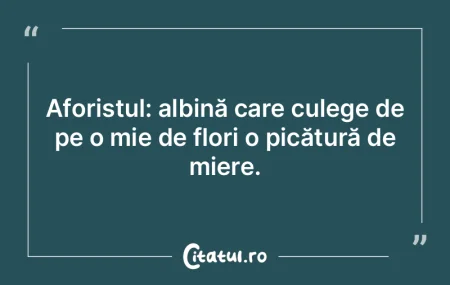 Nici un drum plin de flori nu duce la gl...