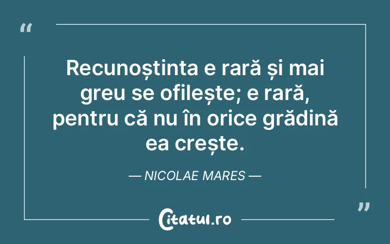 Citat Nicolae Mares - citate viata