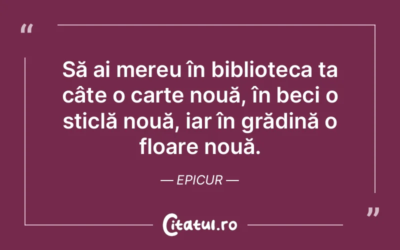 Citat Epicur - citate viata