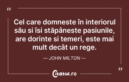 Pasiunile ne înșeală, lipsa lor ne de... Pasiunile ne înșeală, lipsa lor ne de...