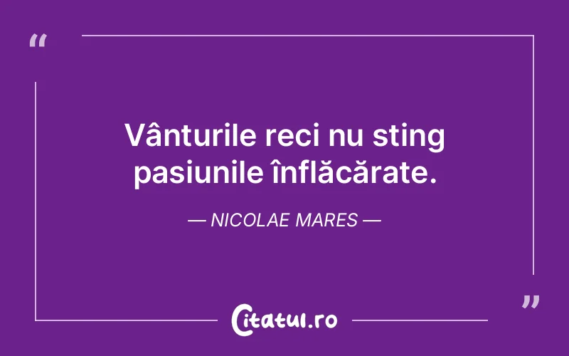 Citat Nicolae Mares - citate viata