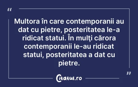 Credo-ul zilelor noastre nu se mai înce...