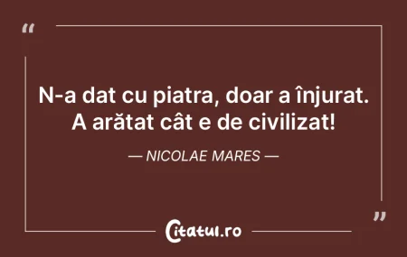 Abia ieşit din epoca de piatră, troglo...