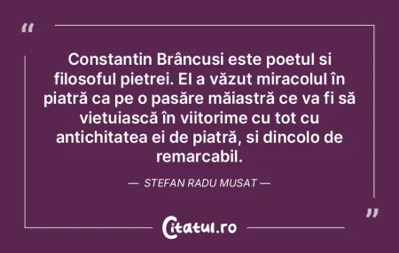 Secretul schimbării este de a-ţi conce...