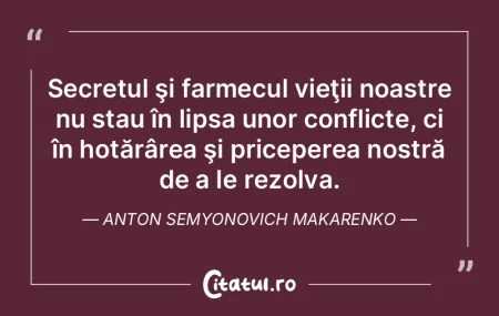 Îmi propun să descopăr esența adevă...