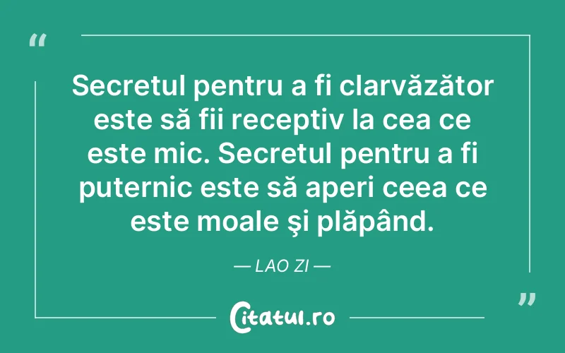 Citat Lao Zi - citate viata