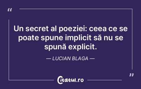 Secretul nu este ceva nedezvăluit, ci c...