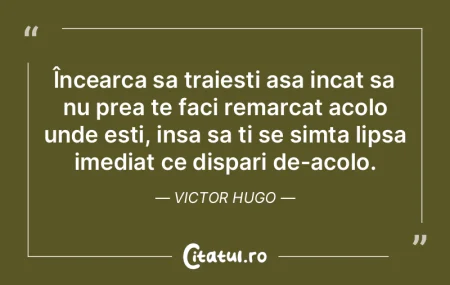 Nu astepta ocazia buna creeaz-o. George ... Nu astepta ocazia buna creeaz-o. George ...