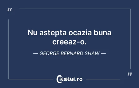 Trebuie sa fii nu cel dintai, ci unicul....