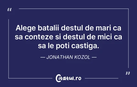 Trebuie sa inveti cum sa accepti refuzul...