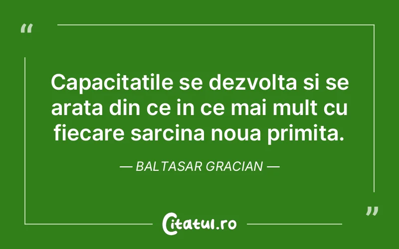 Citat Baltasar Gracian - citate viata