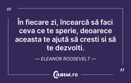 Nu începe niciodată cu nu se poate, ci...