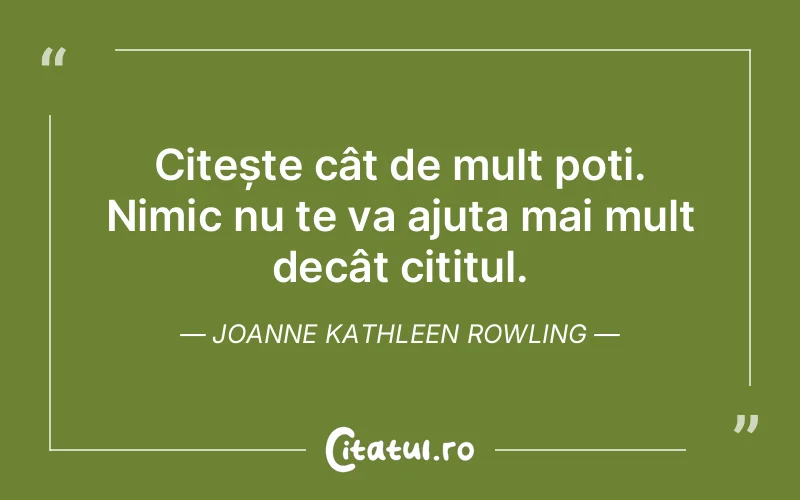Citat Joanne Kathleen Rowling - citate viata