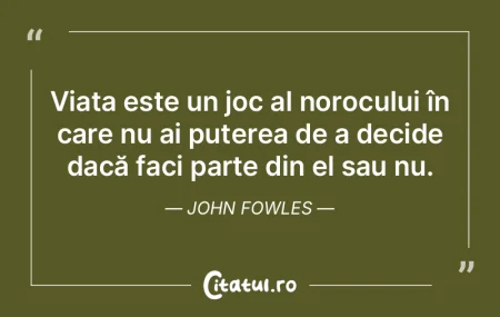 Viaţa ta nu e un joc, dar e în joc via...