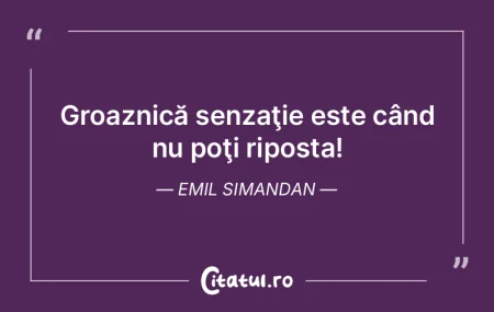 Totul stă în felul în care ştim să ... Totul stă în felul în care ştim să ...
