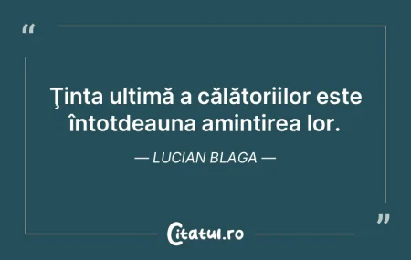 Suntem ce sunt amintirile noastre. Marin...
