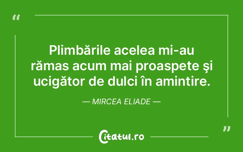 Citat Mircea Eliade - citate viata