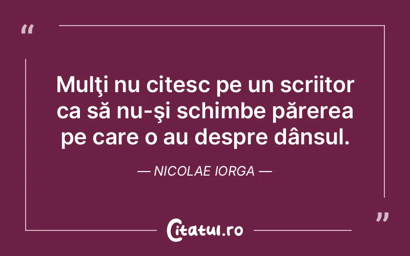 Citat Nicolae Iorga - citate viata