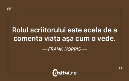 Literatura este ca sexul: scriitorii îl...