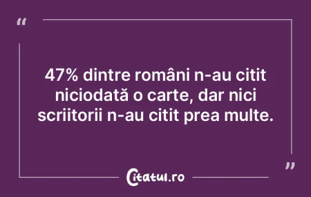 Nu e nici o ruşine să-i imiţi pe mari...