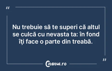 Soţia lui Cezar trebuie să fie deasupr...