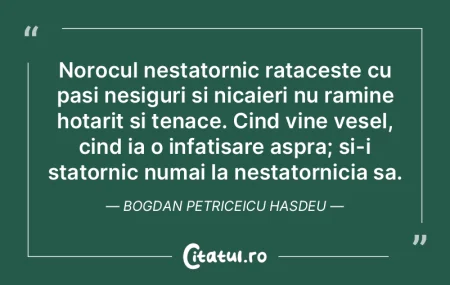 Dacă ar trebui să ne gândim la tot no...