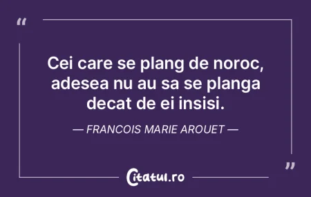 Norocul e de sticla: se sparge cand stra...