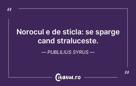 Norocul nu li se pare atat de orb decat ... Norocul nu li se pare atat de orb decat ...