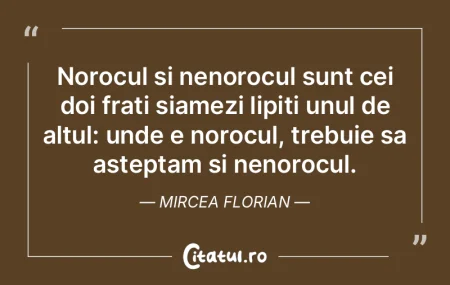 In ghinionul de azi germineaza samanta n... In ghinionul de azi germineaza samanta n...