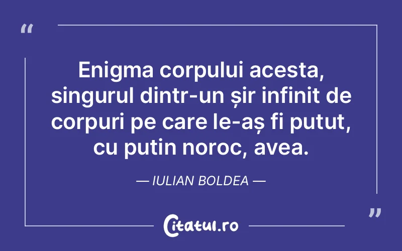 Citat Iulian Boldea - citate viata
