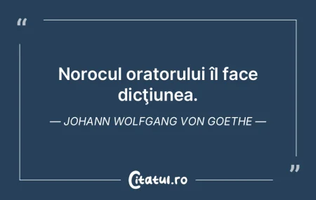 Norocul este mereu învinovăţit. Jean ...