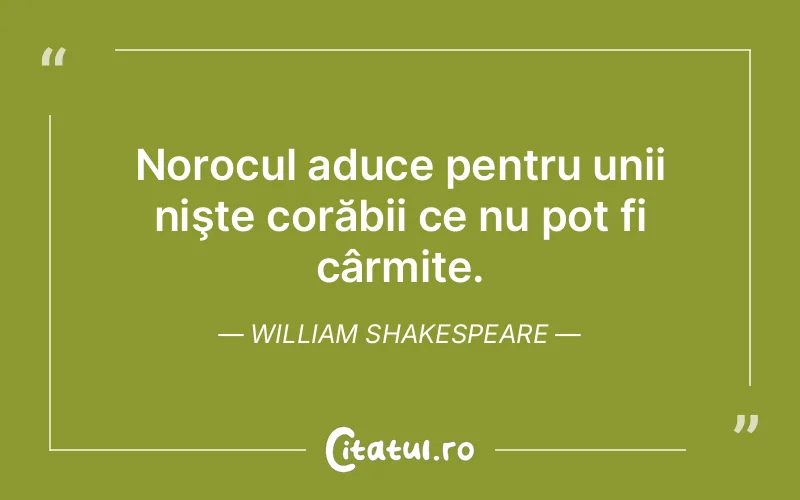 Citat William Shakespeare - citate viata