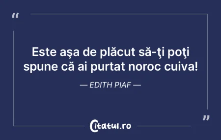 Ghinionul are întotdeuna şanse mai mar...