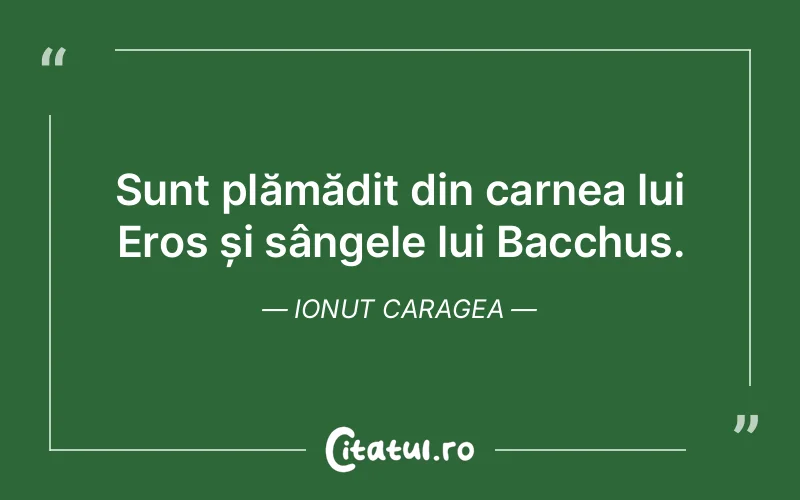 Citat Ionut Caragea - citate viata