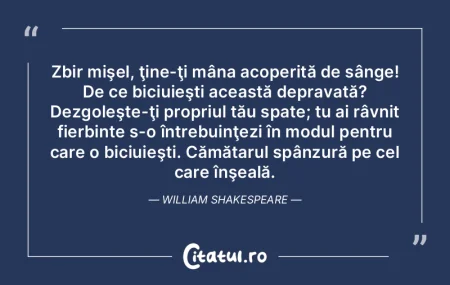 Nu poți anticipa când instinctele cele... Nu poți anticipa când instinctele cele...