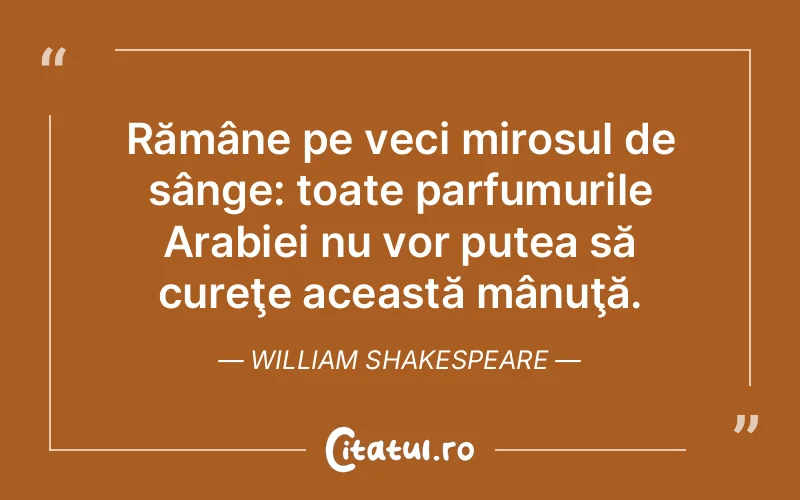 Citat William Shakespeare - citate viata