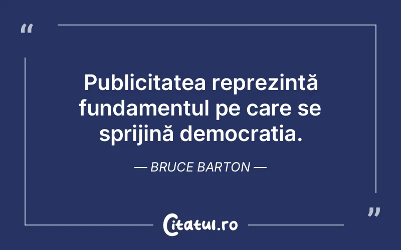 Citat Bruce Barton - citate viata
