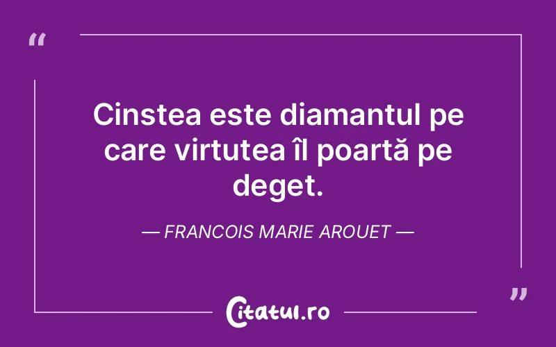 Citat Francois Marie Arouet - citate viata