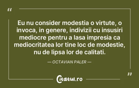 Fii virtuos si vei fi un excentric. Mark... Fii virtuos si vei fi un excentric. Mark...