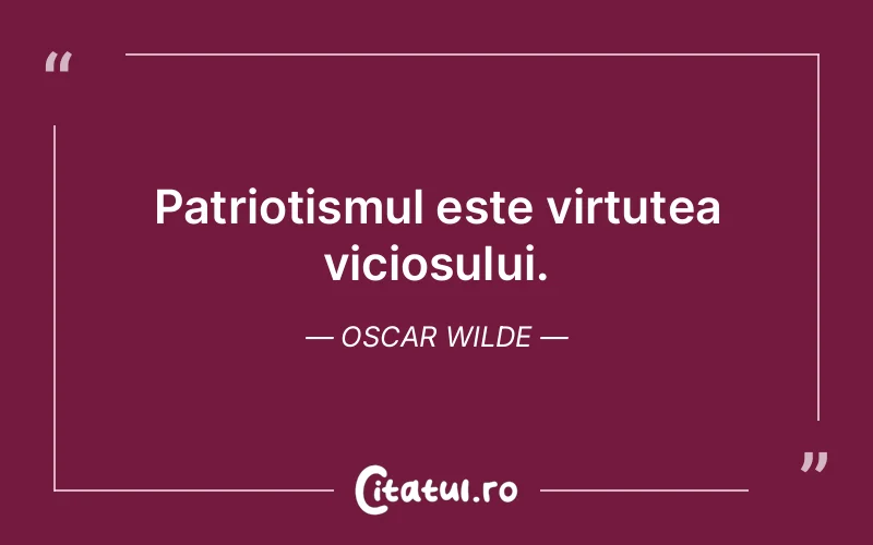 Citat Oscar Wilde - citate viata