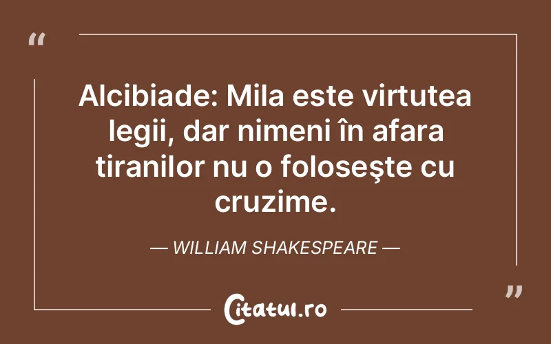 Citat William Shakespeare - citate viata