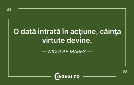 Conștiința valorează cât o mie de ma... Conștiința valorează cât o mie de ma...