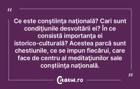 O conştiinţă curată este precum un C... O conştiinţă curată este precum un C...