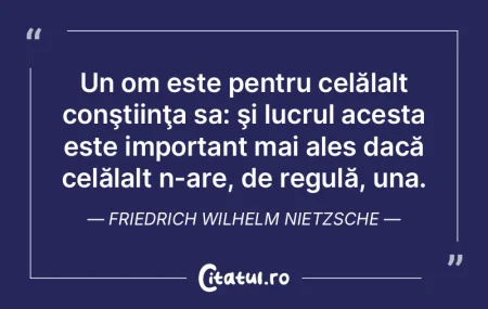 Conştiinţa e singurul lucru incoruptib... Conştiinţa e singurul lucru incoruptib...