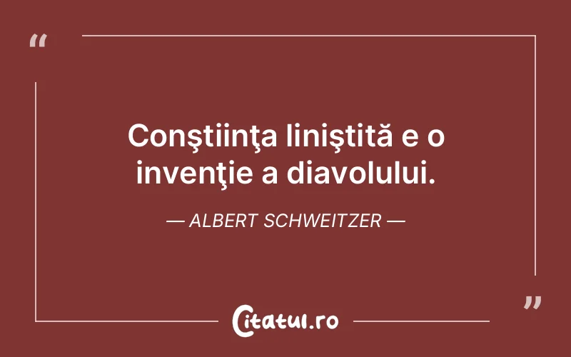 Citat Albert Schweitzer - citate viata