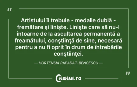 Conştiinţa nu este ceea ce este, ci ce... Conştiinţa nu este ceea ce este, ci ce...