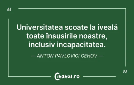 Cred cu tarie in educatie, pentru ca in ... Cred cu tarie in educatie, pentru ca in ...