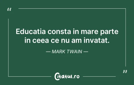 Educatia intregii lumi este mai presus d... Educatia intregii lumi este mai presus d...