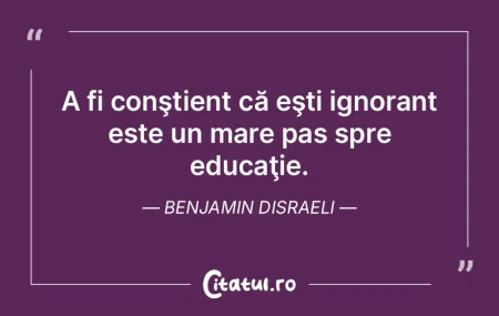 Sunt destul de educat pentru a nu fi sup... Sunt destul de educat pentru a nu fi sup...