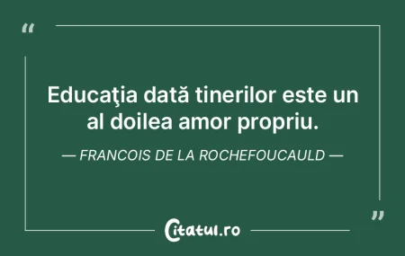 A da dovadă de o bună educaţie însea...